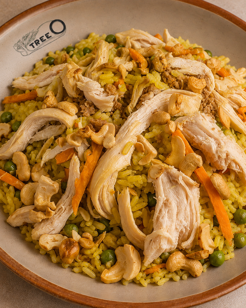 Chicken Mix Vegetables & Rice / 600 g