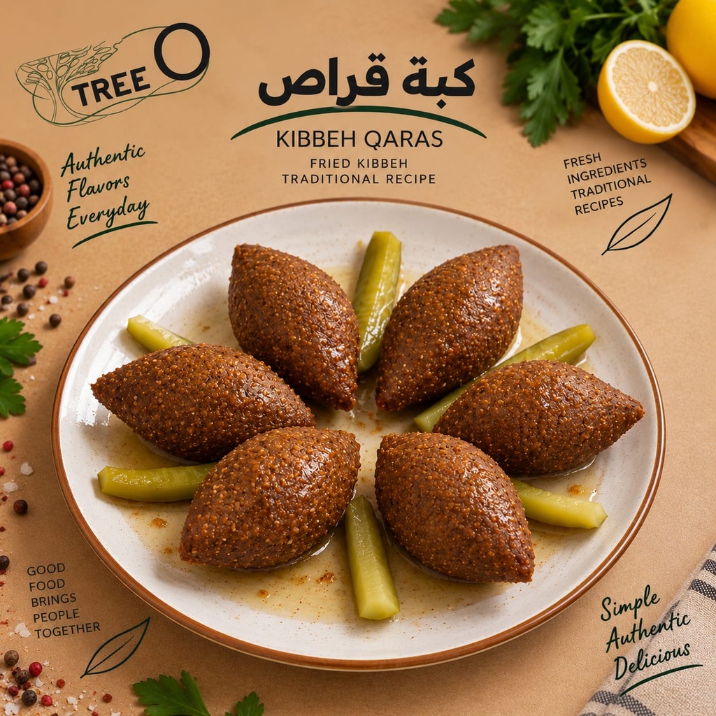 Fried Kibbeh Meat Krass 