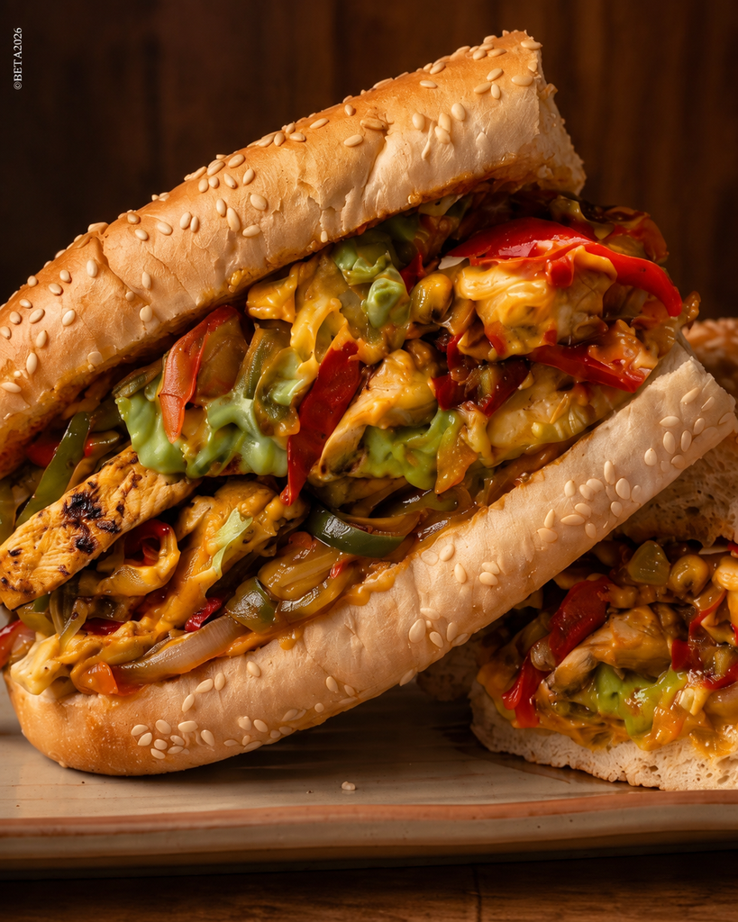 Chicken Fajitas Sandwich 