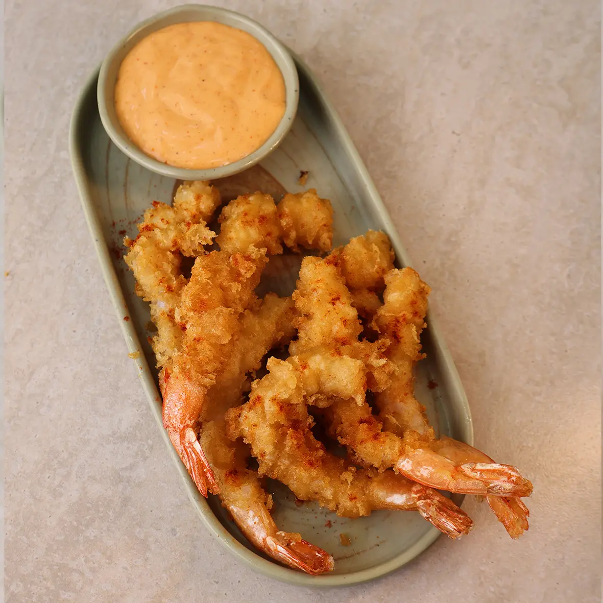 Popcorn Shrimp Plate / 12 pcs