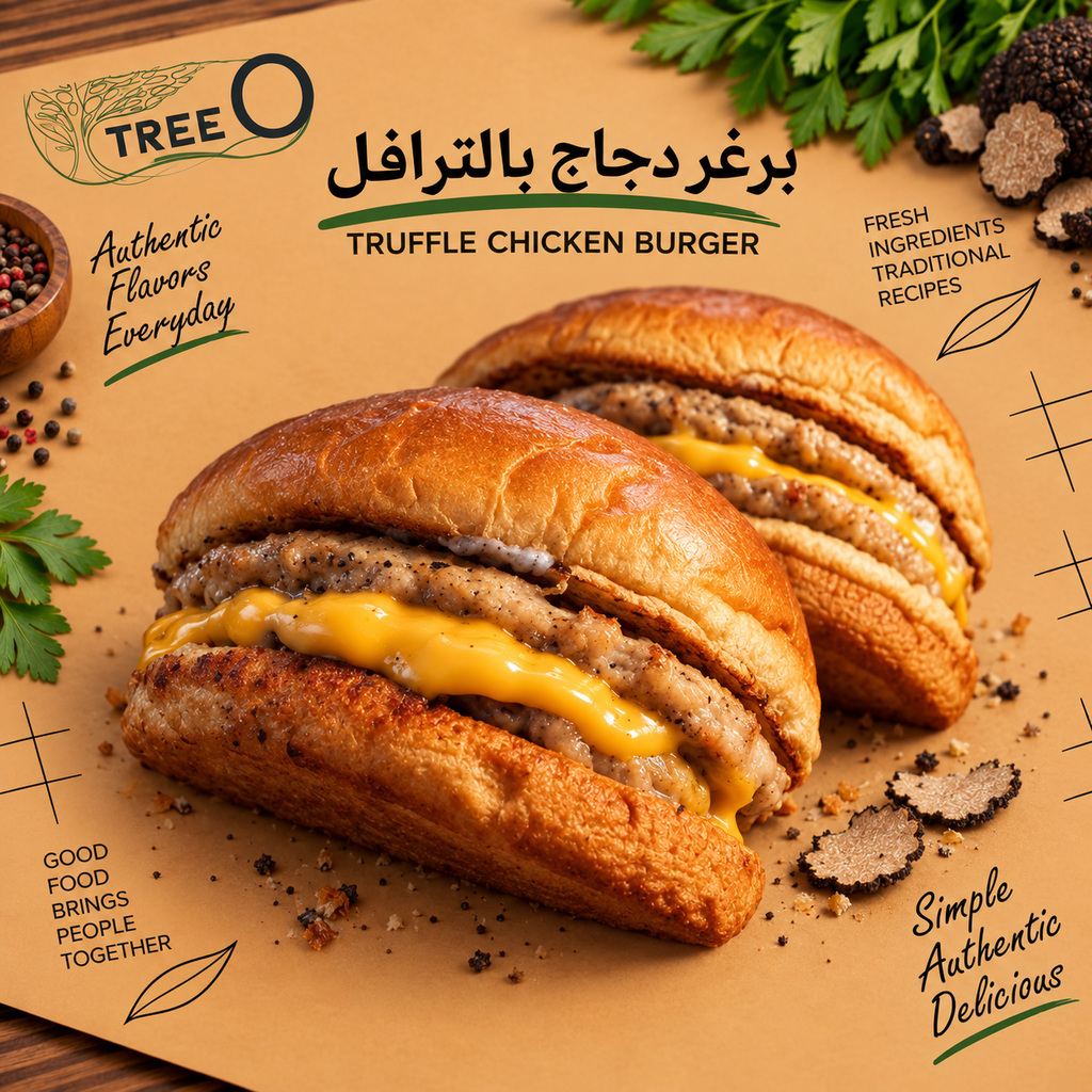 Truffle Chicken Burger / 150g 