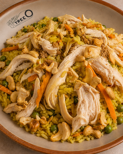 Chicken Mix Vegetables & Rice / 600 g