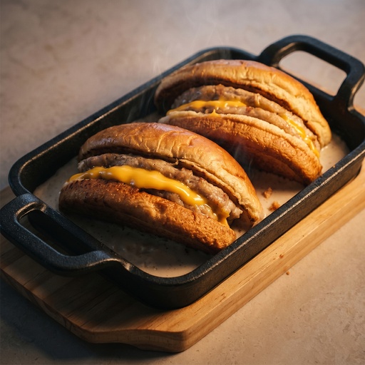Double Truffle Chicken Burger / 300g