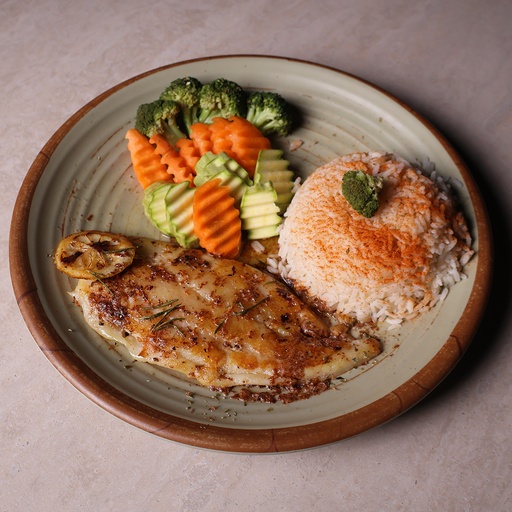 Lemon Fish Fillet / Rice / 450g / Light Meal