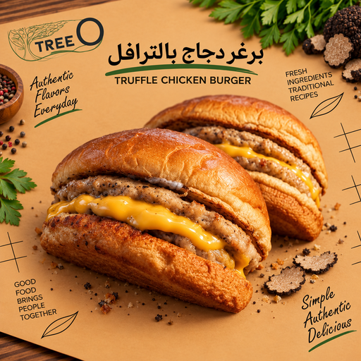 Truffle Chicken Burger / 150g 